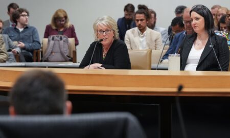 Interim OCM director Charlene Briner, left, said the office remains "committed to launching an equitable, sustainable, and responsible cannabis marketplace." (Glen Stubbe/The Minnesota Star Tribune)