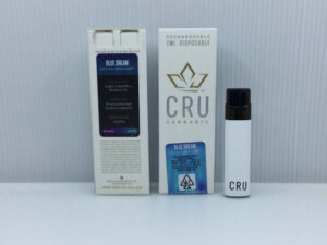 CRU Blue Dream integrated vaporizer and package